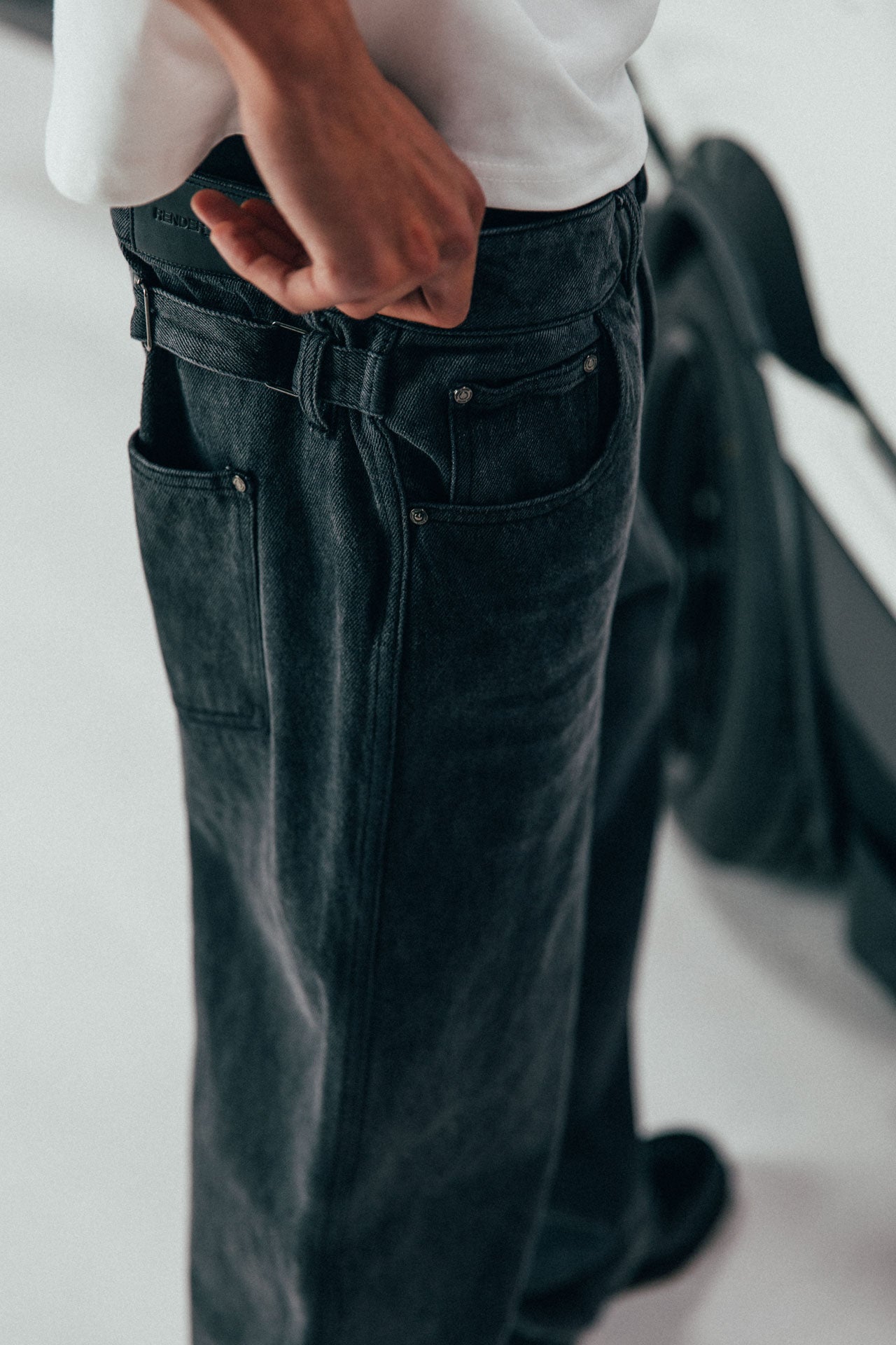 Kaito Jeans - Washed Black