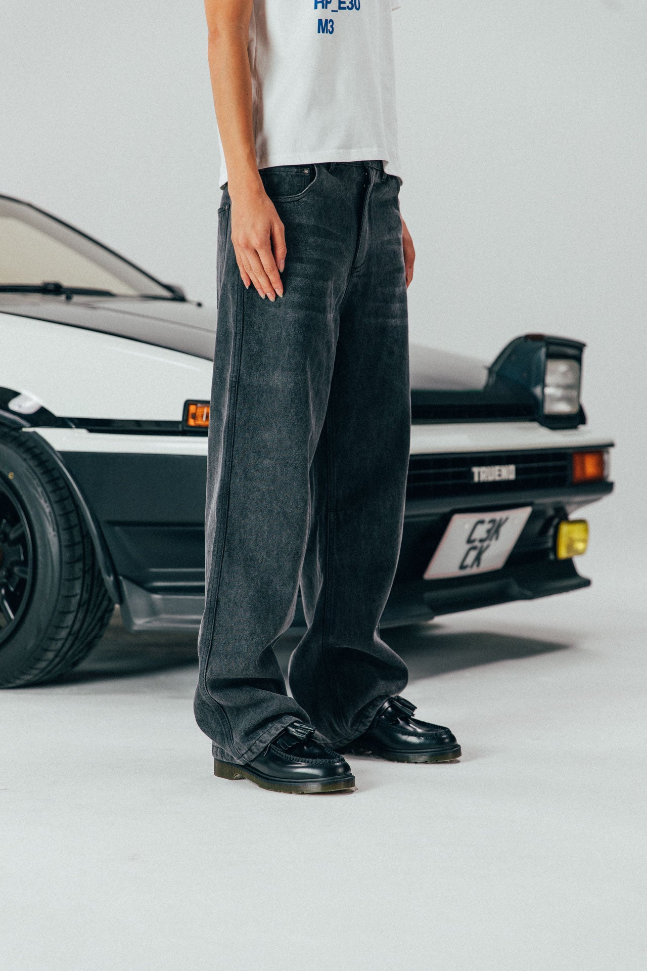 Kaito Jeans - Washed Black