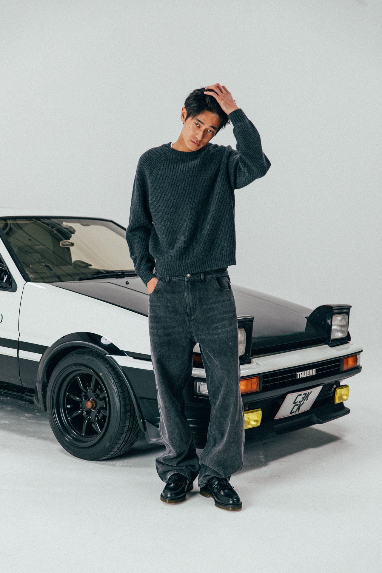 Kaito Jeans - Washed Black