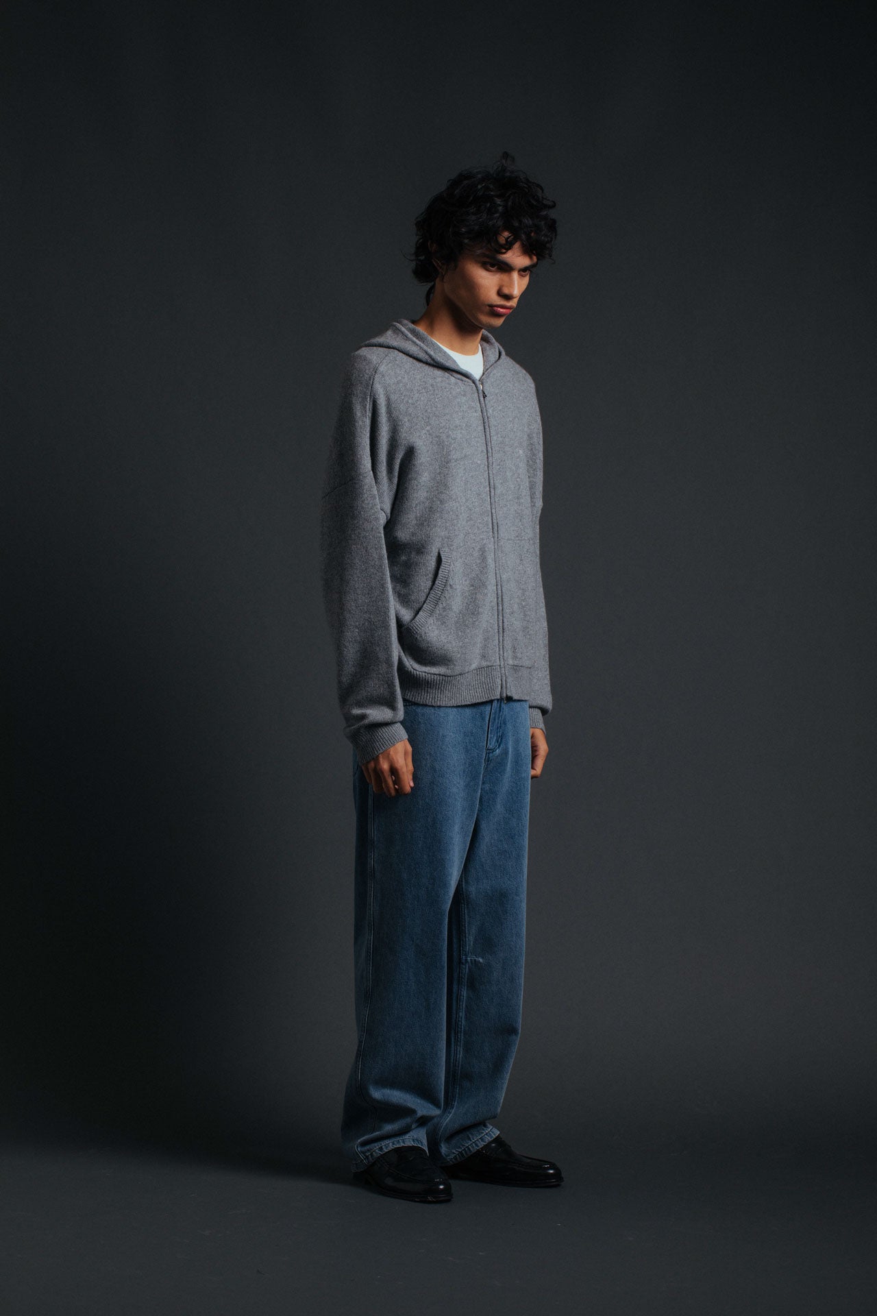 Riley Knitted Hoodie