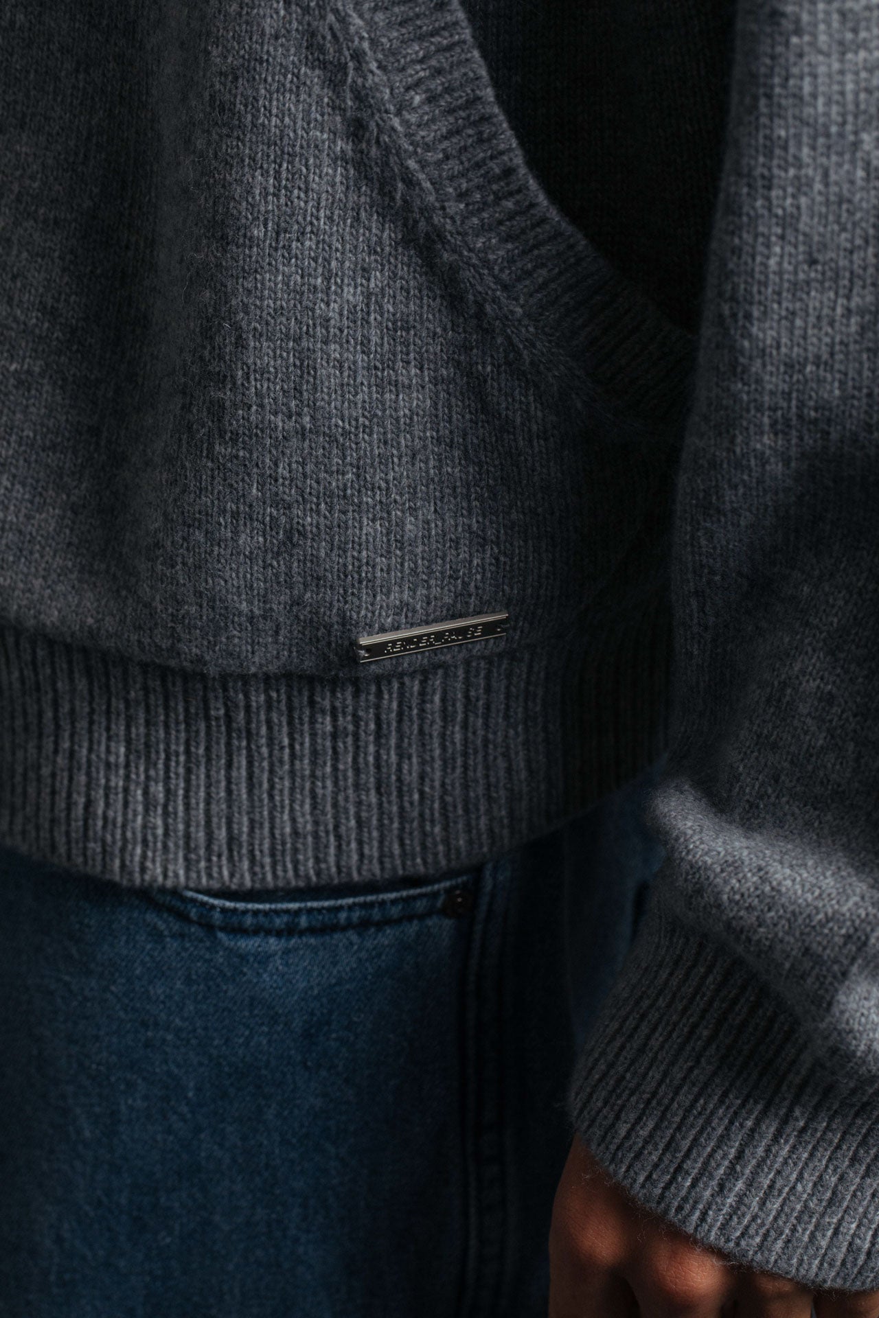 Riley Knitted Hoodie