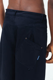 Kuro Barrel Leg Pants
