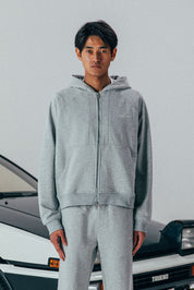 Seamed Zip Hoodie