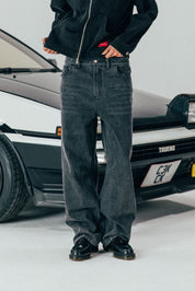 Denim Jeans - Washed Black