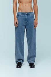Denim Jeans - Washed Blue