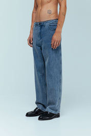 Denim Jeans - Washed Blue