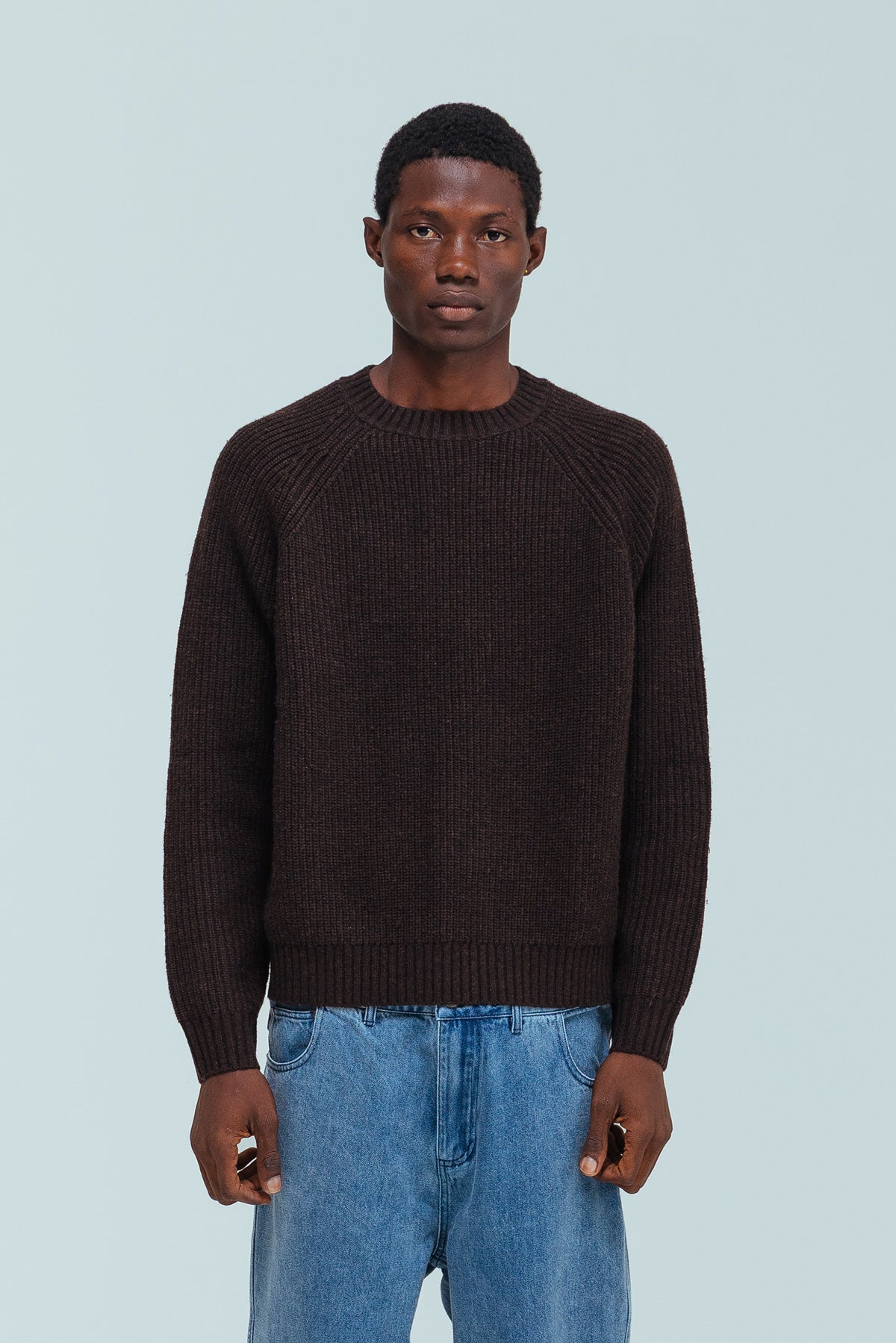 Vince Fisherman Jumper - Brown