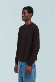 Vince Fisherman Jumper - Brown