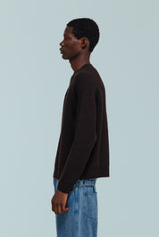 Vince Fisherman Jumper - Brown