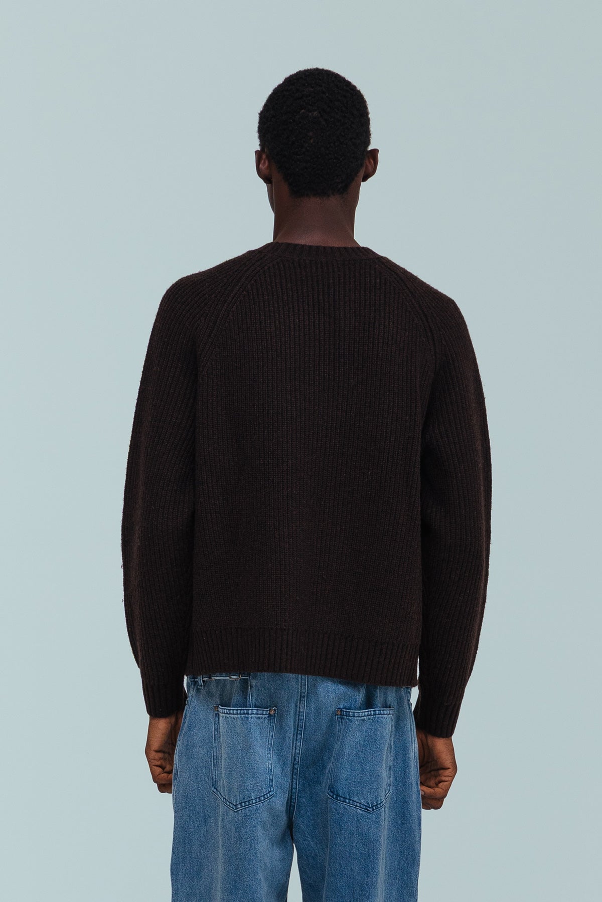 Vince Fisherman Jumper - Brown