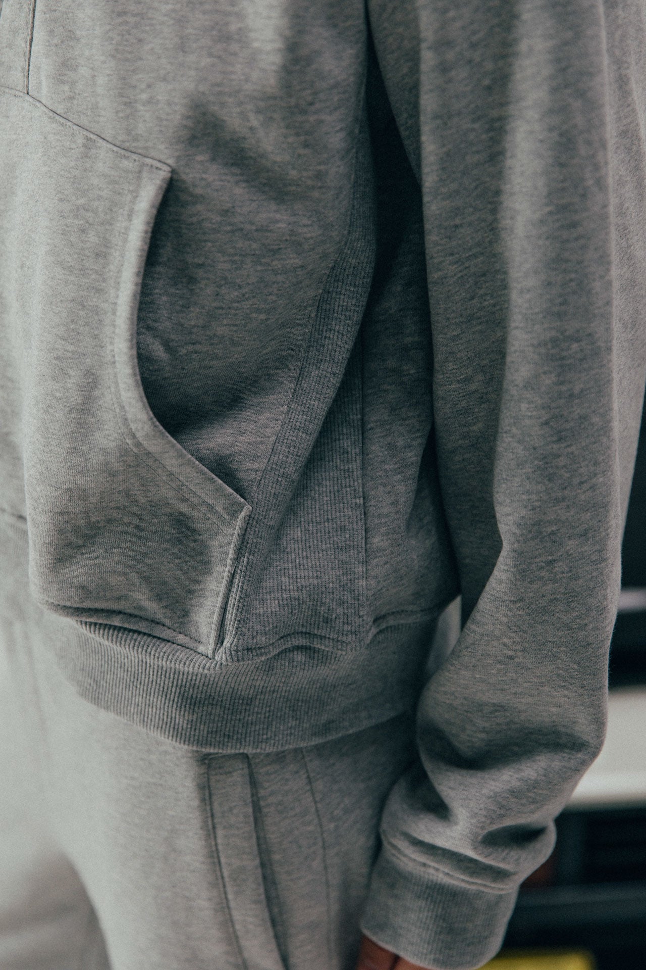 Seamed Zip Hoodie