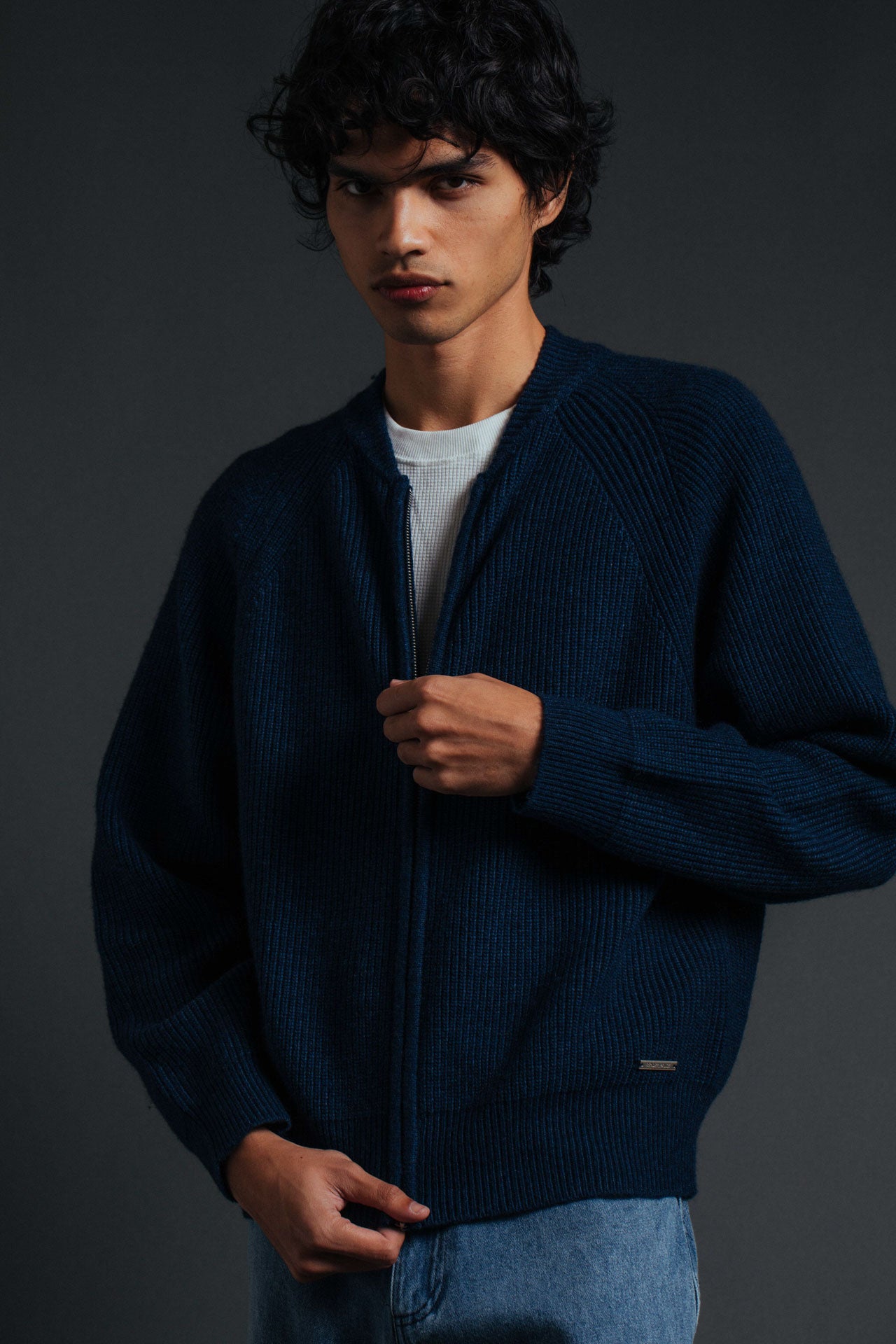 Malik Knitted Bomber
