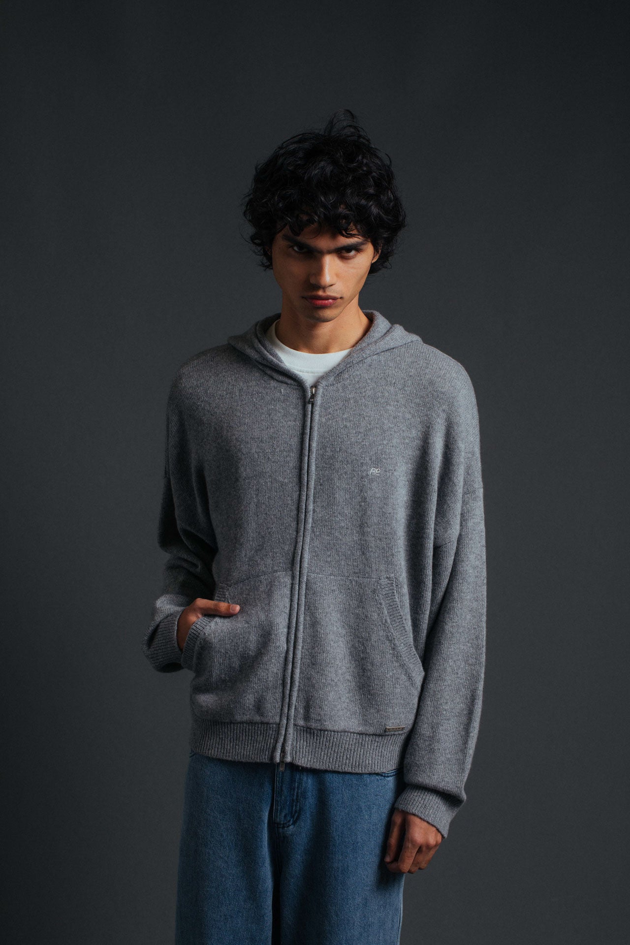 Riley Knitted Hoodie