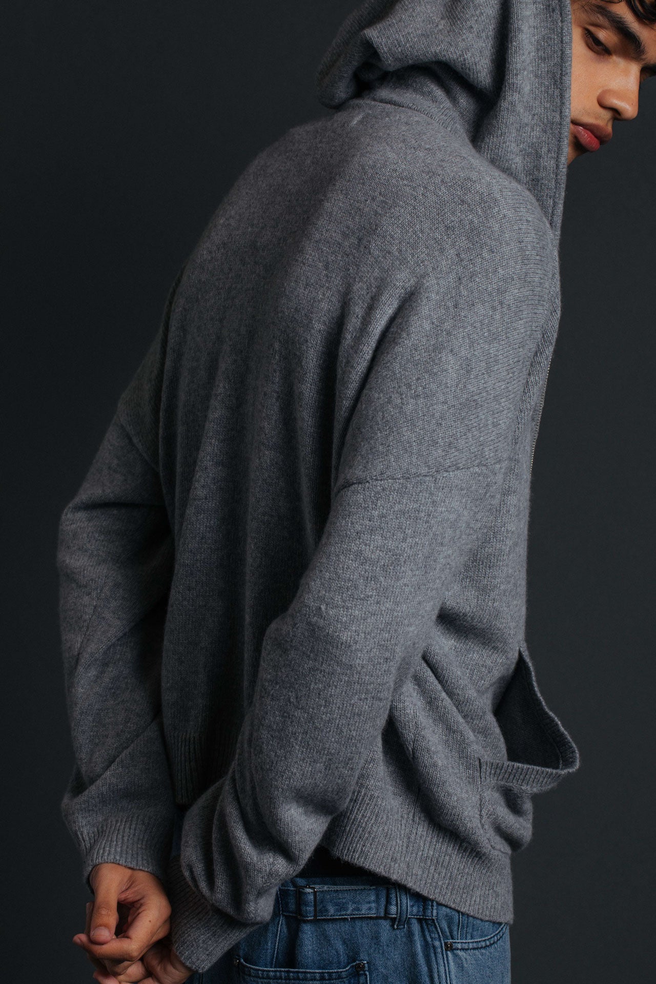 Riley Knitted Hoodie