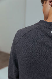 Waffle Raglan Long Sleeve Top