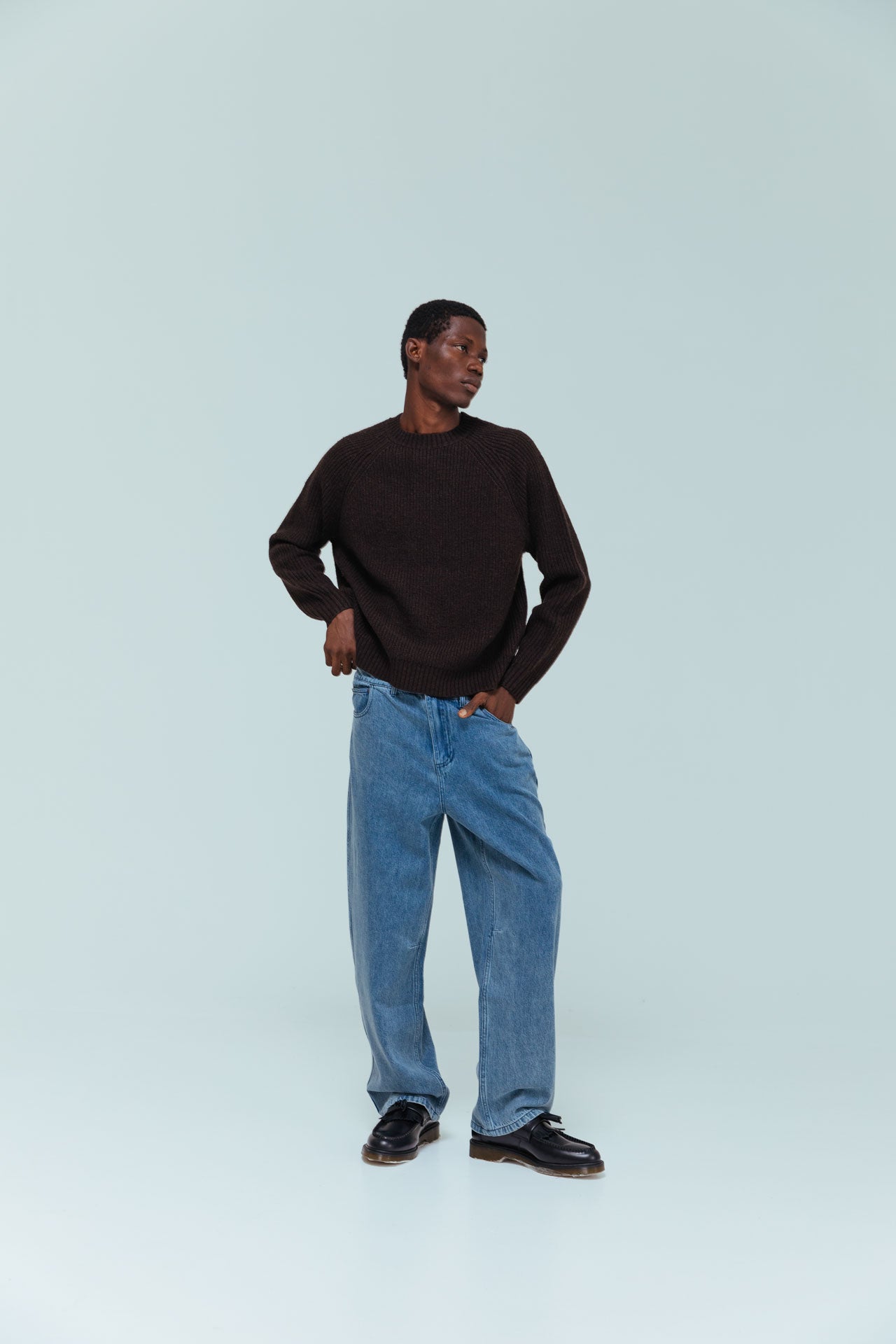 Denim Jeans - Washed Blue