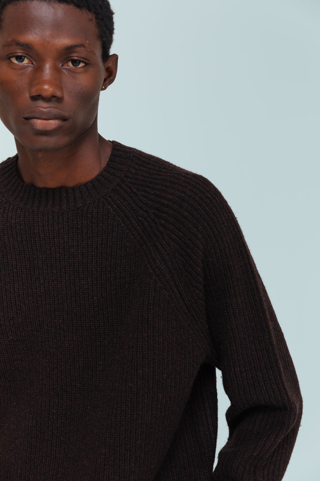 Vince Fisherman Jumper - Brown