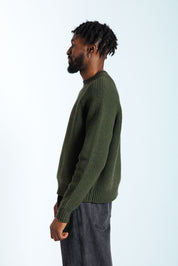Fisherman Knit Jumper - Khaki