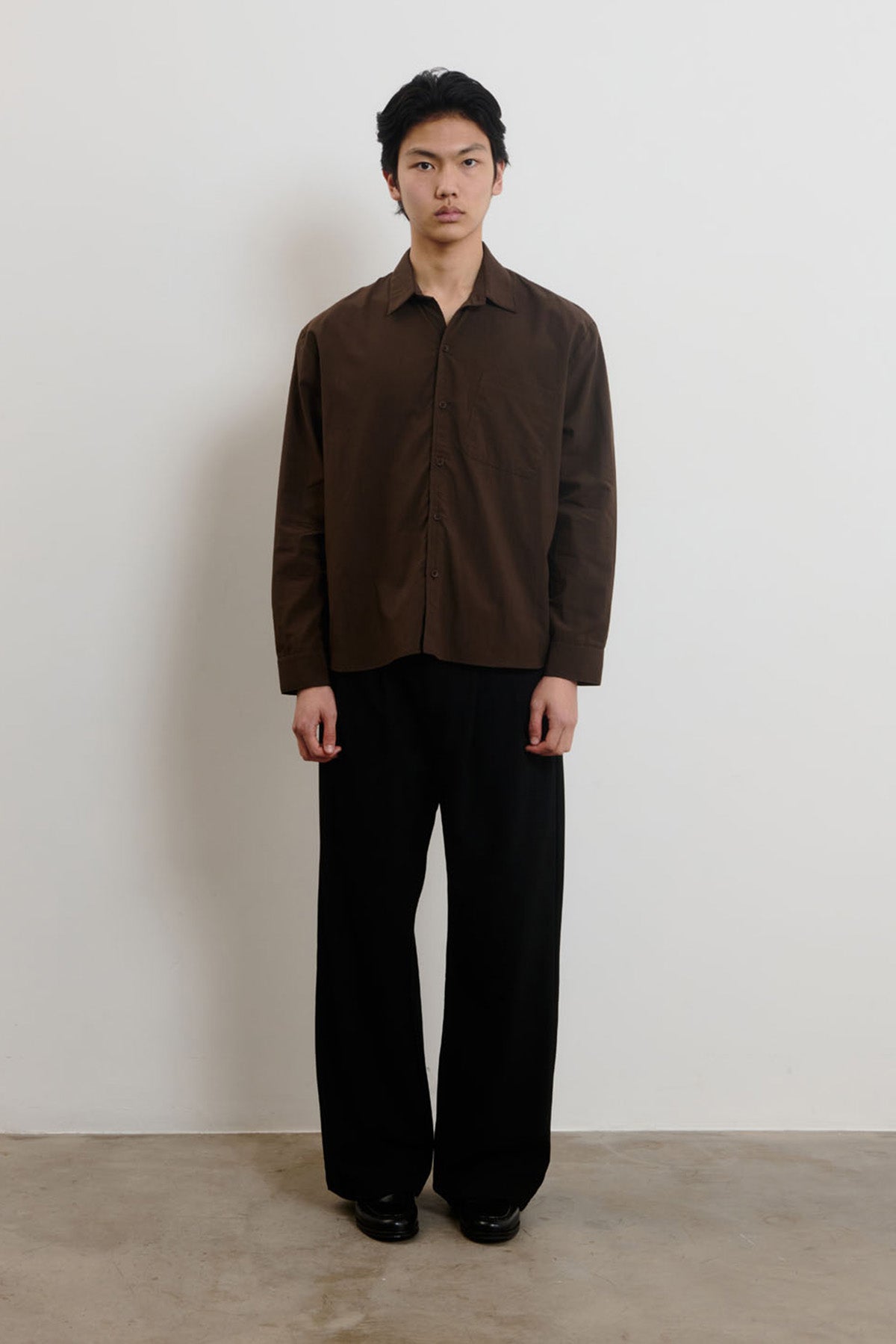 Nero Dress Shirt, Brown