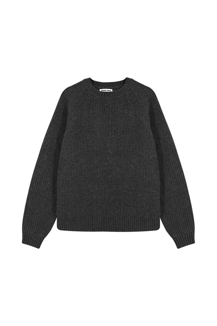 Vince Fisherman Jumper - Charcoal