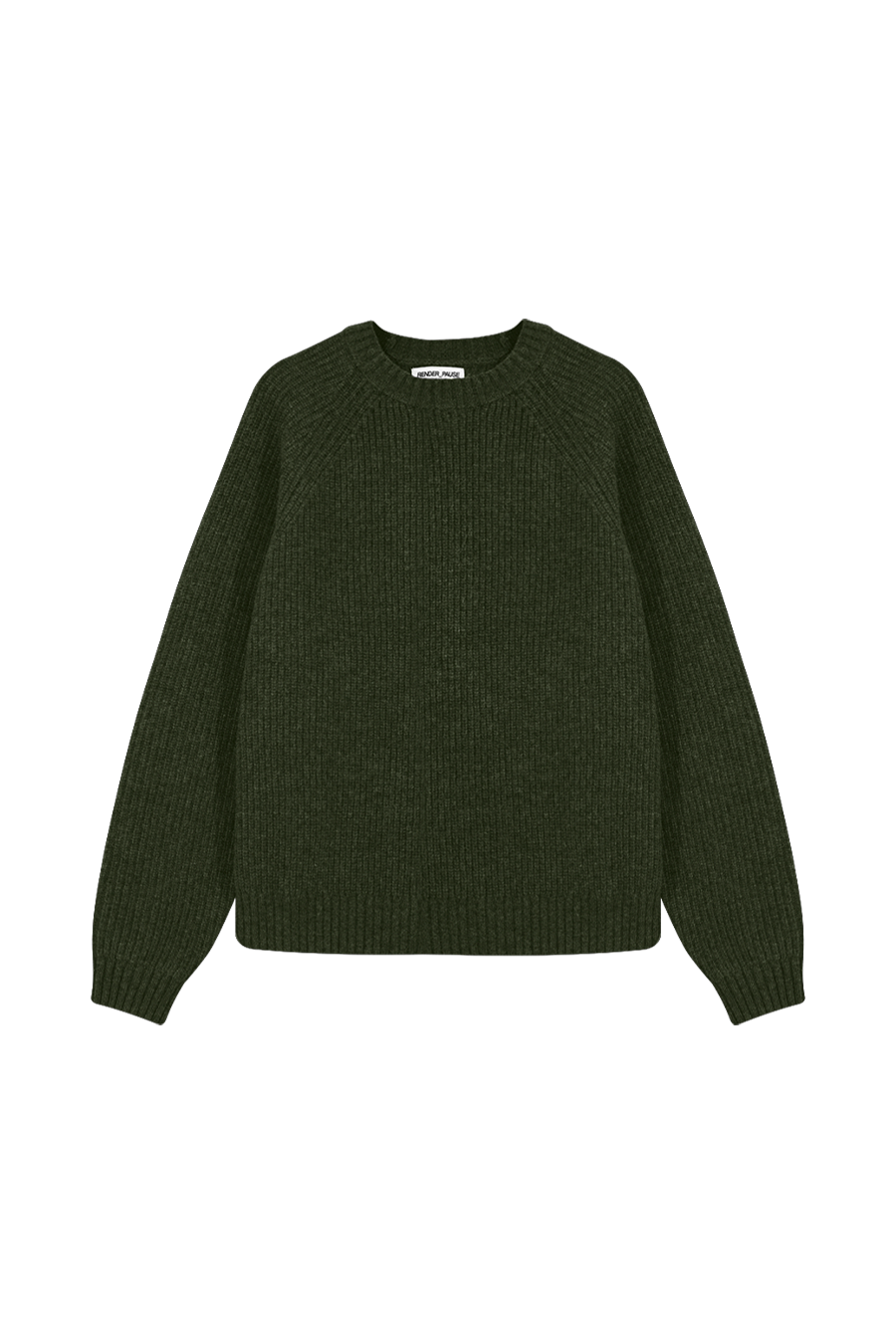 Vince Fisherman Jumper - Khaki