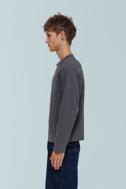 Waffle Raglan Long Sleeve Top